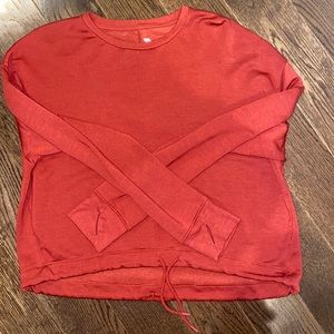 Burnt red Crewneck